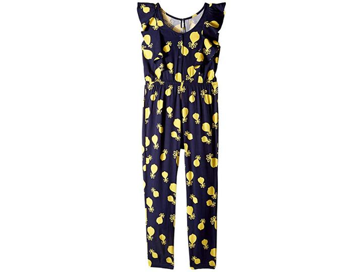 Janie And Jack Printed Romper (toddler/little Kids/big Kids) (multi) Girl's Jumpsuit & Rompers One Piece