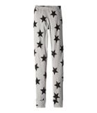 Nununu Star Leggings (little Kids/big Kids) (heather Grey 1) Girl's Casual Pants