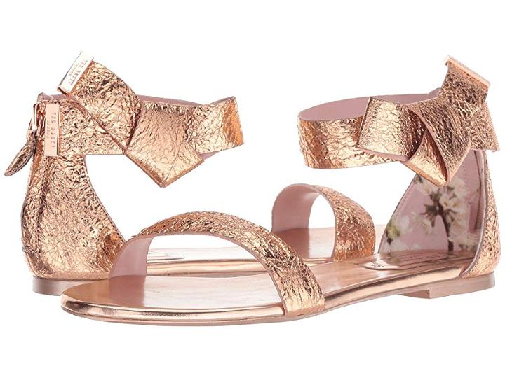 Ted Baker Affii (rose Gold Leather) Women's Shoes