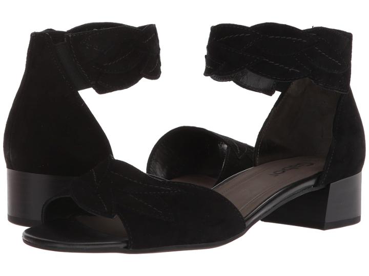 Gabor Gabor 81.720 (black Samtchevreau) Women's Dress Sandals