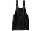 Blank Nyc Kids Black Shortall Dress (big Kids) (all Dolled Up) Girl's Dress