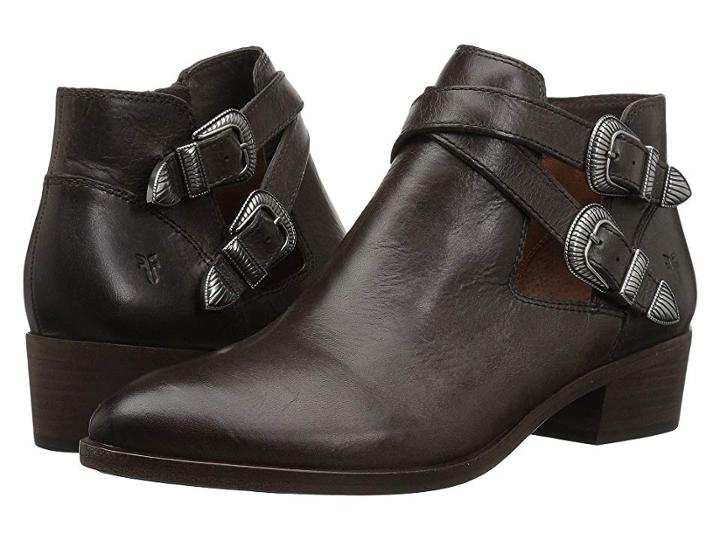 Frye Ray Western Shootie (slate Washed Antique Pull Up) Women's Pull-on Boots