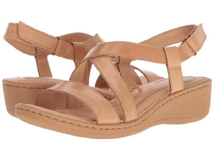 Born Idella (tan Full Grain Leather) Women's Sandals