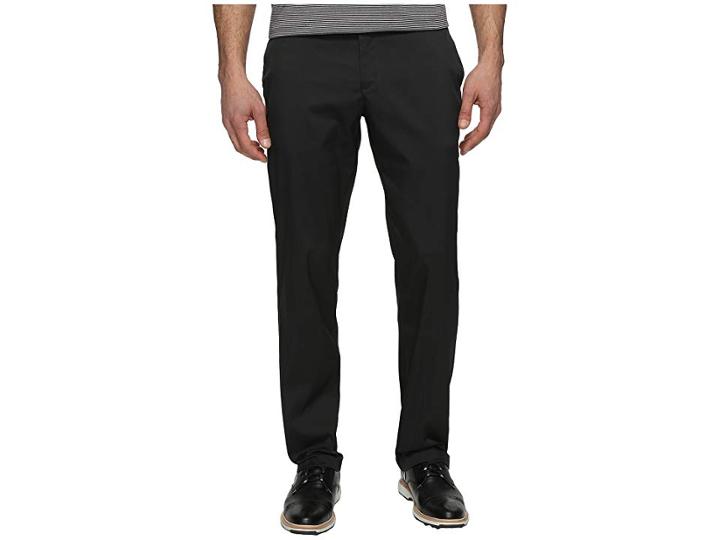 Nike Golf Flat Front Pants (black/black) Men's Casual Pants