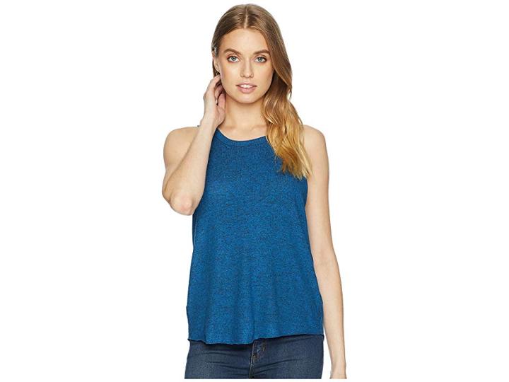 Free People Coziest Tank Top (blue) Women's Sleeveless