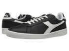 Diadora Game L Low Waxed (black/white) Athletic Shoes