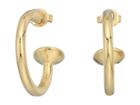 Vanessa Mooney The Cecilia Small Hoop Earrings (gold) Earring