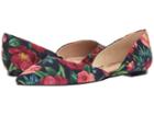 Sam Edelman Rodney (navy Multi Vivid Bouquet Print Fabric) Women's Shoes