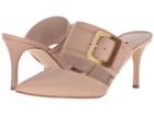 Nine West Mariterase Heel Mule (light Natural Leather) Women's Shoes