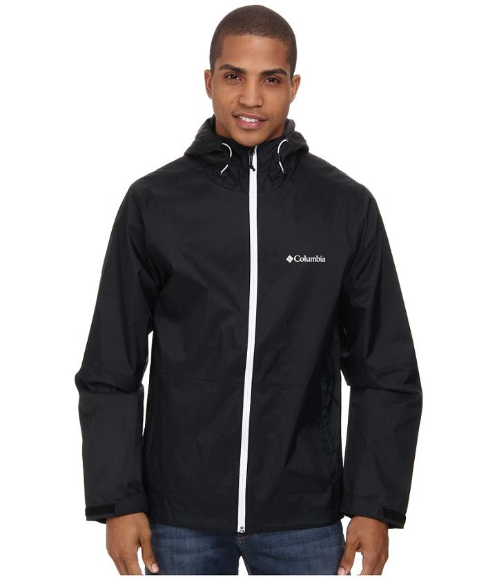 Columbia Roan Mountaintm Jacket (black/white) Men's Coat