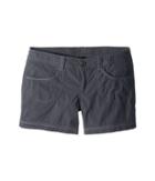 Kuhl Kids Kontra Shorts (little Kids/big Kids) (carbon) Girl's Shorts