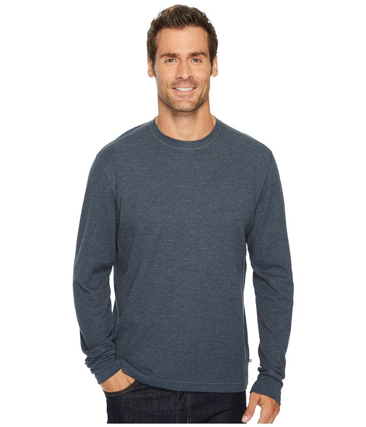 Toad&co Framer Long Sleeve Crew (nightsky) Men's Long Sleeve Pullover