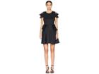 Ted Baker Deneese Ruffle Detail Dress (black) Women's Dress