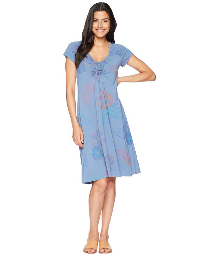 Fresh Produce Summer Floral Emma Dress (deep Dive) Women's Dress