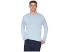 Tommy Bahama South Shore Flip Crew Neck Sweater (aqua Ice) Men's Sweater