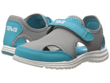 Teva Kids Tidepool Sport (little Kid) (grey/blue) Kids Shoes