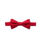 Tommy Hilfiger Core Solid Pre-tied Bow Tie (red) Ties