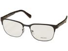 Prada 0pr 57uv (matte Brown) Fashion Sunglasses