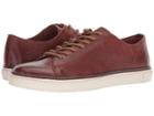Frye Gates Perf Logo Low (brown Vintage Veg Tan) Men's Lace Up Casual Shoes