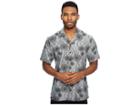 Publish Coen Short Sleeve Button Up (black) Men's Clothing