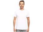 Calvin Klein Short Sleeve Pima Cotton Crew T-shirt (white) Men's T Shirt