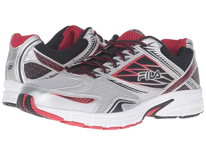 Fila Royalty 2 (metallic Silver/black/fila Red) Men's Shoes