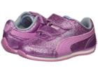 Puma Kids Whirlwind Glitz V (toddler) (orchid/cerulean/puma White) Girls Shoes