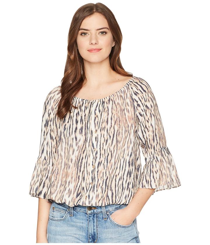 Tart Knox Top (ocelot) Women's Clothing