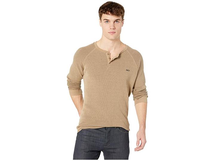 Rvca Moorside Thermal (wood) Men's Clothing