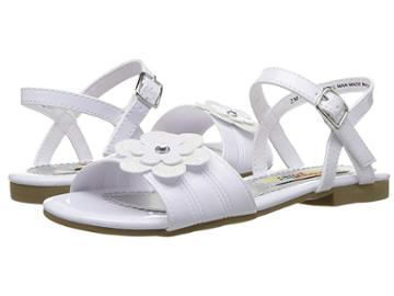 Rachel Kids Daria (little Kid) (white Patent) Girl's Shoes