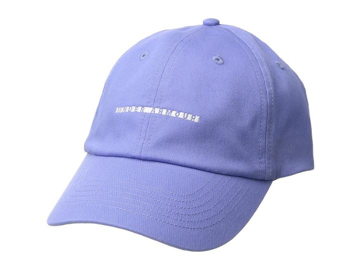 Under Armour Favorite Wordmark Cap (talc Blue/white) Baseball Caps