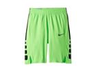 Nike Kids Dry Elite Basketball Short (little Kids/big Kids) (green Strike/green Strike/black/black) Boy's Shorts