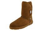 Minnetonka - Side Button Classic Pug Boot (golden Tan Sheepskin)