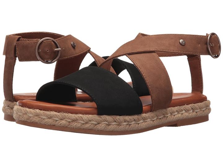 Roxy Raysa (black/tan) Women's Sandals