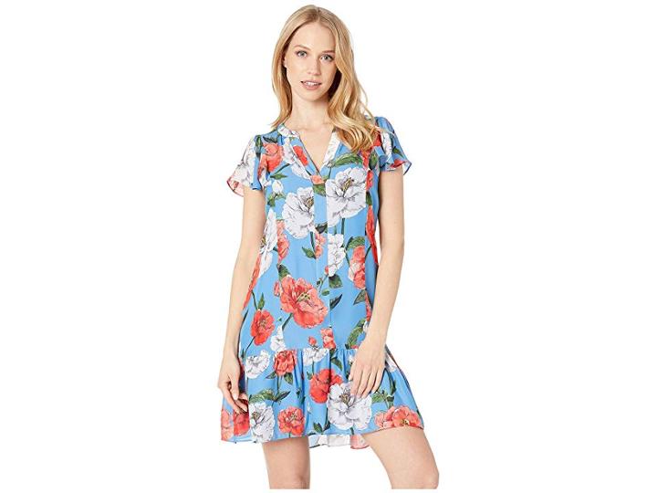 Parker Violet Dress (maritime Wildflower) Women's Dress
