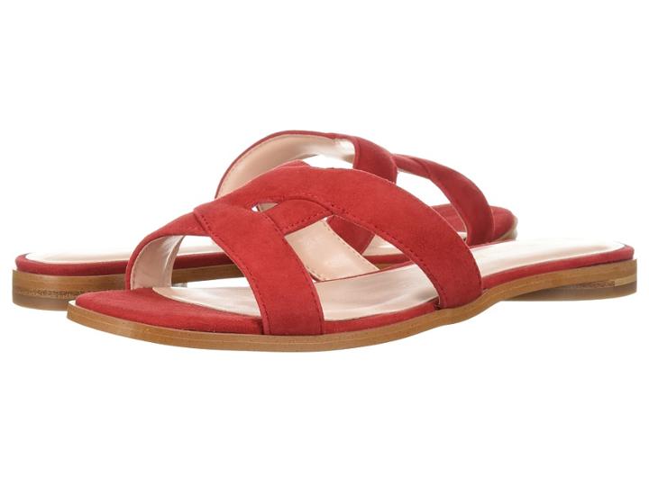 Avec Les Filles Blaye (rouge Kid Suede) Women's Sandals