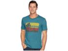 Prana Aggler Tee (deep Balsam Heather) Men's T Shirt