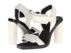 Calvin Klein Collection Gess Haircalf Heel (white) High Heels