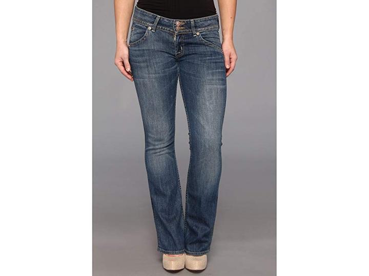 Hudson Petite Signature Bootcut In Hackney (hackney) Women's Jeans