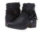 Steve Madden Kids Jheeny (little Kid/big Kid) (black) Girl's Shoes