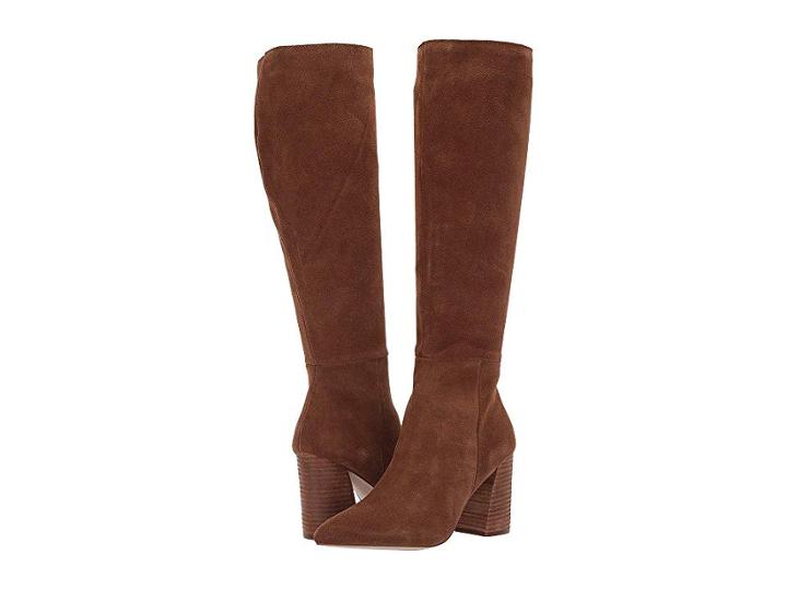 Steve Madden Serve Knee Boot (chestnut Suede) Women's Pull-on Boots