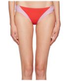 Flagpole Celine Bottom (strawberry/rose/tangerine) Women's Swimwear
