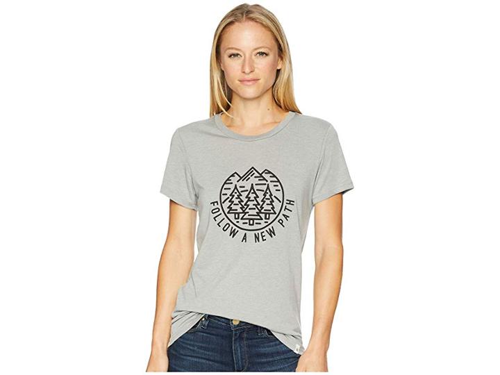 Tentree New Path Tee (lunar Rock) Women's T Shirt