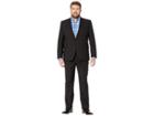 Kenneth Cole Reaction Big Tall Techni-cole Open Bottom Suits (solid Black) Men's Suits Sets