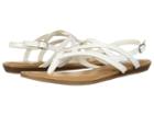 Fergalicious Snazzy Too (white) Women's Sandals