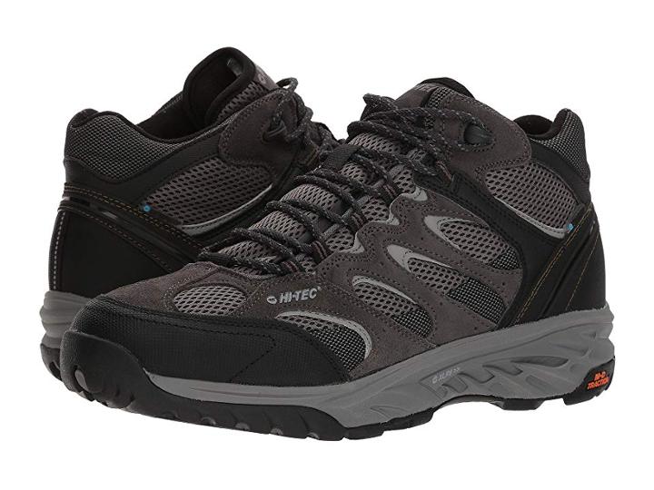 Hi-tec V-lite Wildfire Mid I Waterproof (charcoal/grey/olive Night) Men's Hiking Boots