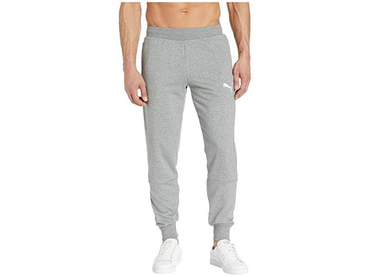 Puma Moderns Sports Pants Tr (medium Grey Heather) Men's Casual Pants