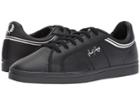 Fred Perry Sidespin Leather (black/snow White) Men's Lace Up Casual Shoes