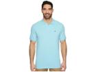 Vineyard Vines Stretch Pique Heather Polo (turquoise) Men's Clothing