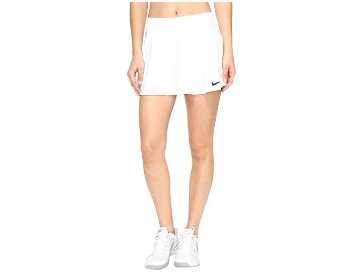 Nike Nike Court Flex Pure Tennis Skirt (white/black) Women's Skort